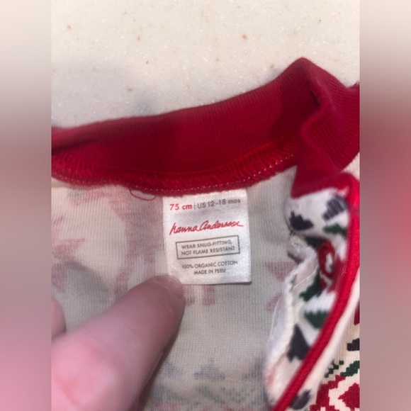 Hanna Andersson Baby Zip Sleeper Organic Cotton - Picture 3 of 3